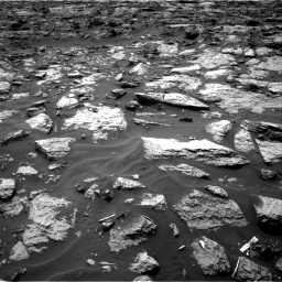 Nasa's Mars rover Curiosity acquired this image using its Right Navigation Camera on Sol 1446, at drive 1170, site number 57