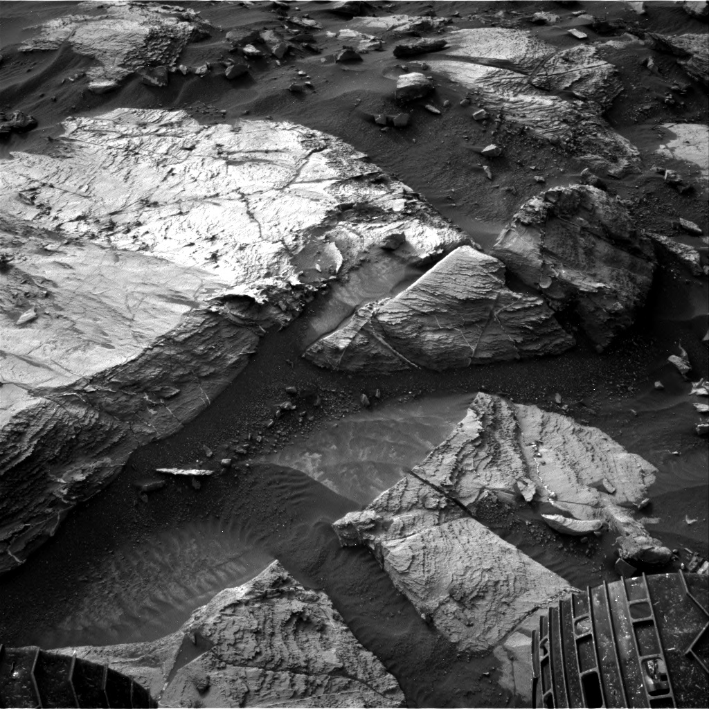 Nasa's Mars rover Curiosity acquired this image using its Right Navigation Camera on Sol 1446, at drive 1392, site number 57