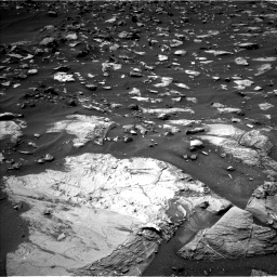 Nasa's Mars rover Curiosity acquired this image using its Left Navigation Camera on Sol 1448, at drive 1392, site number 57