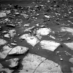 Nasa's Mars rover Curiosity acquired this image using its Left Navigation Camera on Sol 1448, at drive 1404, site number 57