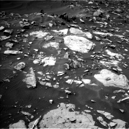 Nasa's Mars rover Curiosity acquired this image using its Left Navigation Camera on Sol 1448, at drive 1458, site number 57
