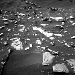Nasa's Mars rover Curiosity acquired this image using its Left Navigation Camera on Sol 1448, at drive 1482, site number 57