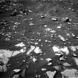 Nasa's Mars rover Curiosity acquired this image using its Left Navigation Camera on Sol 1448, at drive 1506, site number 57