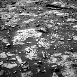 Nasa's Mars rover Curiosity acquired this image using its Left Navigation Camera on Sol 1448, at drive 1554, site number 57