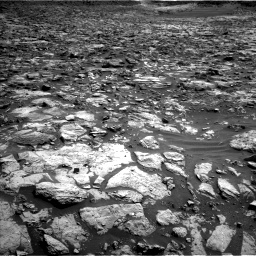 Nasa's Mars rover Curiosity acquired this image using its Left Navigation Camera on Sol 1448, at drive 1584, site number 57