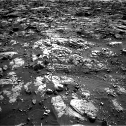 Nasa's Mars rover Curiosity acquired this image using its Left Navigation Camera on Sol 1448, at drive 1648, site number 57