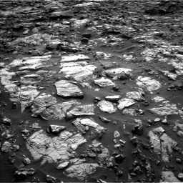 Nasa's Mars rover Curiosity acquired this image using its Left Navigation Camera on Sol 1448, at drive 1666, site number 57