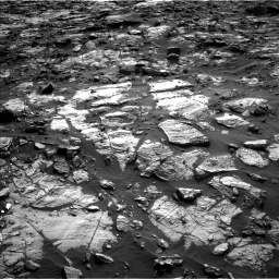 Nasa's Mars rover Curiosity acquired this image using its Left Navigation Camera on Sol 1448, at drive 1672, site number 57
