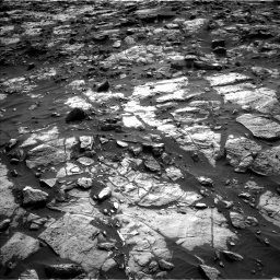 Nasa's Mars rover Curiosity acquired this image using its Left Navigation Camera on Sol 1448, at drive 1678, site number 57