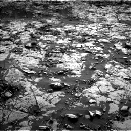 Nasa's Mars rover Curiosity acquired this image using its Left Navigation Camera on Sol 1448, at drive 1738, site number 57