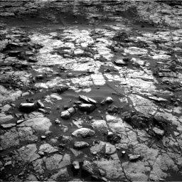 Nasa's Mars rover Curiosity acquired this image using its Left Navigation Camera on Sol 1448, at drive 1750, site number 57