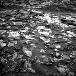 Nasa's Mars rover Curiosity acquired this image using its Left Navigation Camera on Sol 1448, at drive 1774, site number 57
