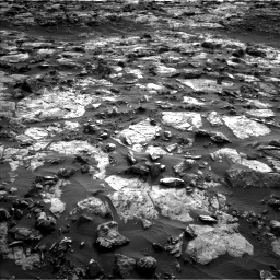 Nasa's Mars rover Curiosity acquired this image using its Left Navigation Camera on Sol 1448, at drive 1792, site number 57