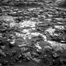 Nasa's Mars rover Curiosity acquired this image using its Left Navigation Camera on Sol 1448, at drive 1798, site number 57
