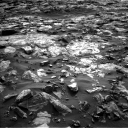 Nasa's Mars rover Curiosity acquired this image using its Left Navigation Camera on Sol 1448, at drive 1804, site number 57