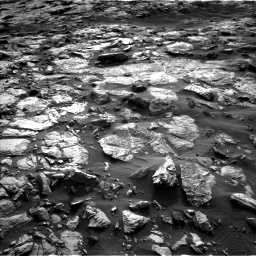 Nasa's Mars rover Curiosity acquired this image using its Left Navigation Camera on Sol 1448, at drive 1822, site number 57