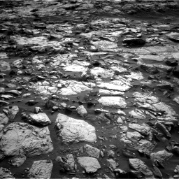 Nasa's Mars rover Curiosity acquired this image using its Left Navigation Camera on Sol 1448, at drive 1834, site number 57