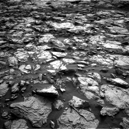 Nasa's Mars rover Curiosity acquired this image using its Left Navigation Camera on Sol 1448, at drive 1846, site number 57