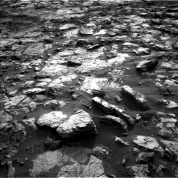Nasa's Mars rover Curiosity acquired this image using its Left Navigation Camera on Sol 1448, at drive 1870, site number 57