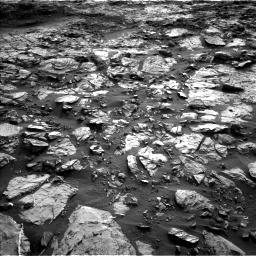 Nasa's Mars rover Curiosity acquired this image using its Left Navigation Camera on Sol 1448, at drive 1882, site number 57