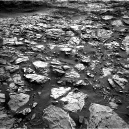 Nasa's Mars rover Curiosity acquired this image using its Left Navigation Camera on Sol 1448, at drive 1888, site number 57