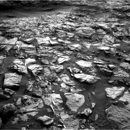 Nasa's Mars rover Curiosity acquired this image using its Left Navigation Camera on Sol 1448, at drive 1894, site number 57
