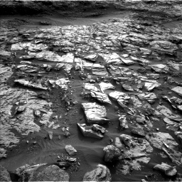 Nasa's Mars rover Curiosity acquired this image using its Left Navigation Camera on Sol 1448, at drive 1900, site number 57