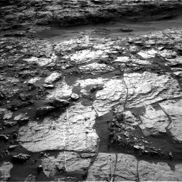 Nasa's Mars rover Curiosity acquired this image using its Left Navigation Camera on Sol 1448, at drive 1924, site number 57