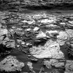 Nasa's Mars rover Curiosity acquired this image using its Left Navigation Camera on Sol 1448, at drive 1930, site number 57
