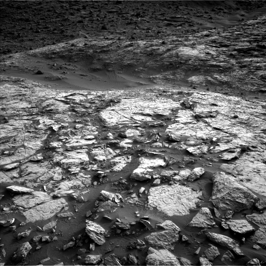 Nasa's Mars rover Curiosity acquired this image using its Left Navigation Camera on Sol 1448, at drive 1942, site number 57