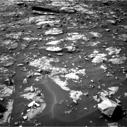 Nasa's Mars rover Curiosity acquired this image using its Right Navigation Camera on Sol 1448, at drive 1542, site number 57