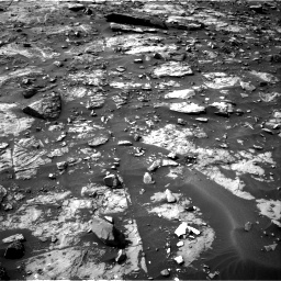 Nasa's Mars rover Curiosity acquired this image using its Right Navigation Camera on Sol 1448, at drive 1548, site number 57