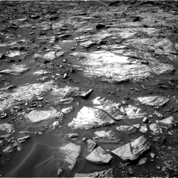 Nasa's Mars rover Curiosity acquired this image using its Right Navigation Camera on Sol 1448, at drive 1584, site number 57