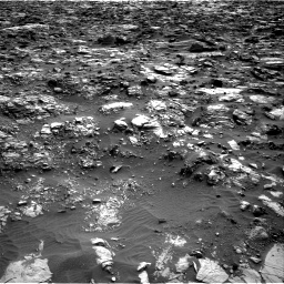 Nasa's Mars rover Curiosity acquired this image using its Right Navigation Camera on Sol 1448, at drive 1636, site number 57