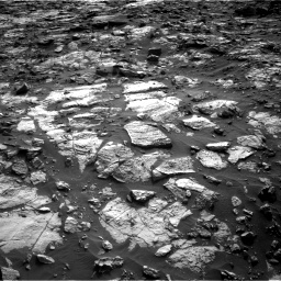 Nasa's Mars rover Curiosity acquired this image using its Right Navigation Camera on Sol 1448, at drive 1672, site number 57