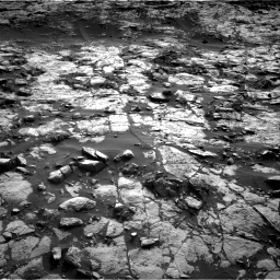 Nasa's Mars rover Curiosity acquired this image using its Right Navigation Camera on Sol 1448, at drive 1750, site number 57