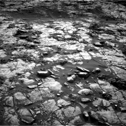 Nasa's Mars rover Curiosity acquired this image using its Right Navigation Camera on Sol 1448, at drive 1756, site number 57
