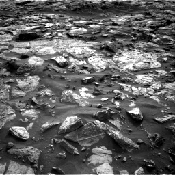Nasa's Mars rover Curiosity acquired this image using its Right Navigation Camera on Sol 1448, at drive 1810, site number 57