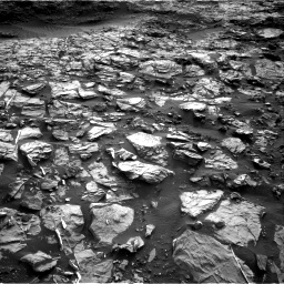 Nasa's Mars rover Curiosity acquired this image using its Right Navigation Camera on Sol 1448, at drive 1894, site number 57