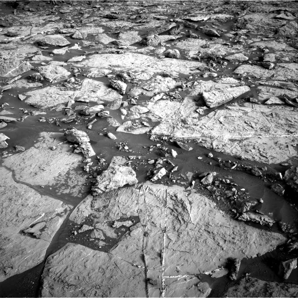 Nasa's Mars rover Curiosity acquired this image using its Right Navigation Camera on Sol 1448, at drive 1906, site number 57