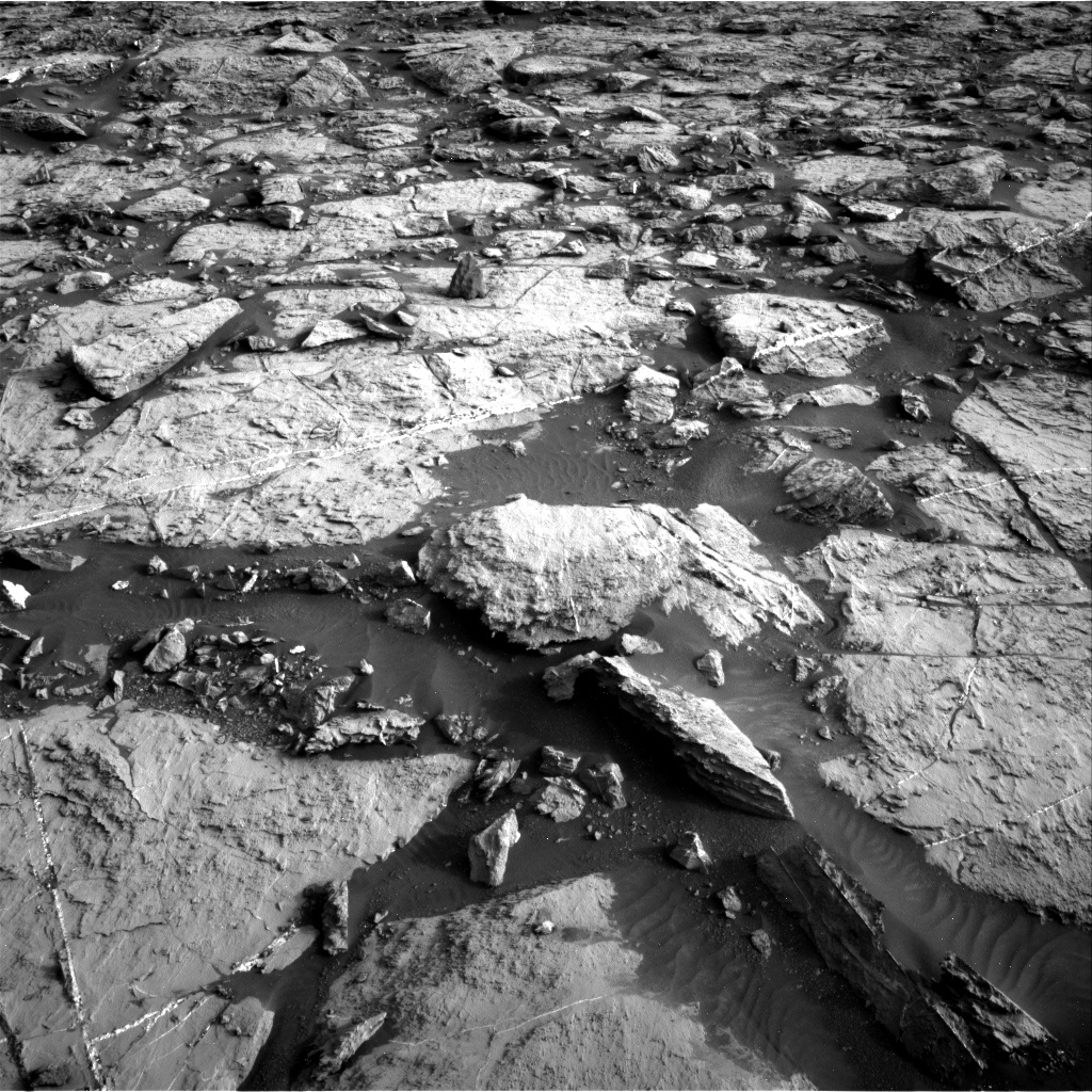 Nasa's Mars rover Curiosity acquired this image using its Right Navigation Camera on Sol 1448, at drive 1906, site number 57