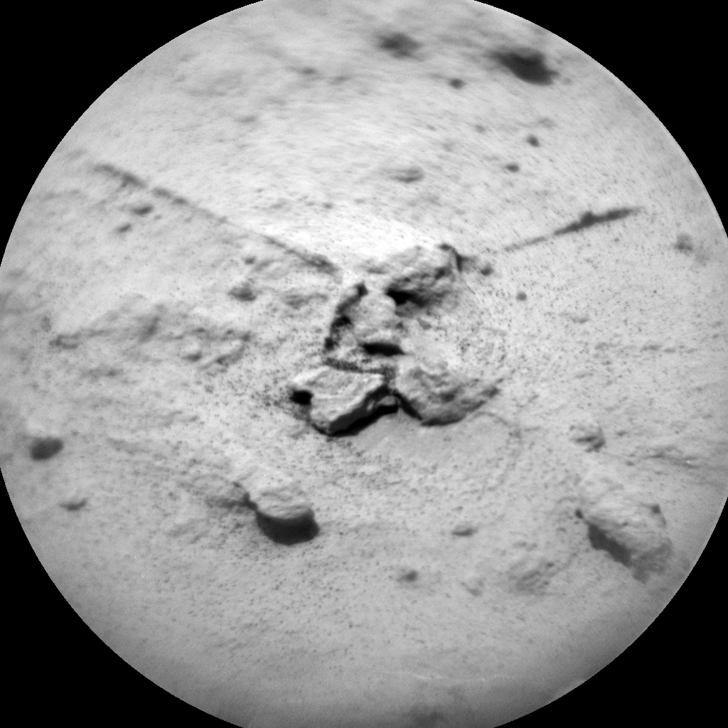 Nasa's Mars rover Curiosity acquired this image using its Chemistry & Camera (ChemCam) on Sol 1449, at drive 1942, site number 57
