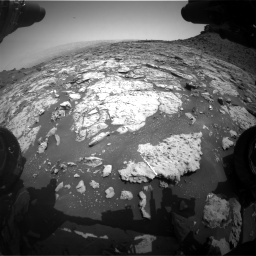Nasa's Mars rover Curiosity acquired this image using its Front Hazard Avoidance Camera (Front Hazcam) on Sol 1452, at drive 2038, site number 57