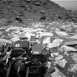 Nasa's Mars rover Curiosity acquired this image using its Left Navigation Camera on Sol 1452, at drive 1978, site number 57