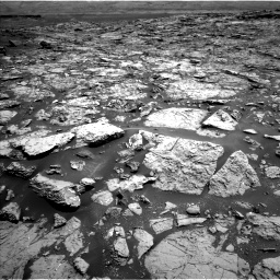 Nasa's Mars rover Curiosity acquired this image using its Left Navigation Camera on Sol 1452, at drive 1990, site number 57