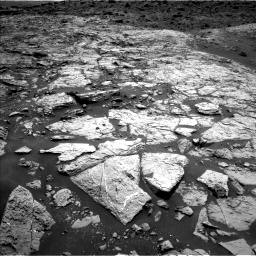 Nasa's Mars rover Curiosity acquired this image using its Left Navigation Camera on Sol 1452, at drive 1996, site number 57