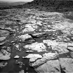 Nasa's Mars rover Curiosity acquired this image using its Left Navigation Camera on Sol 1452, at drive 2008, site number 57