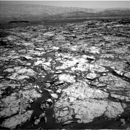 Nasa's Mars rover Curiosity acquired this image using its Left Navigation Camera on Sol 1452, at drive 2026, site number 57