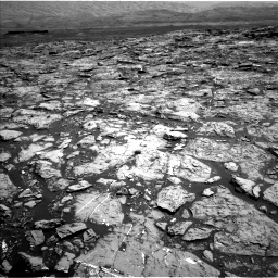 Nasa's Mars rover Curiosity acquired this image using its Left Navigation Camera on Sol 1452, at drive 2038, site number 57