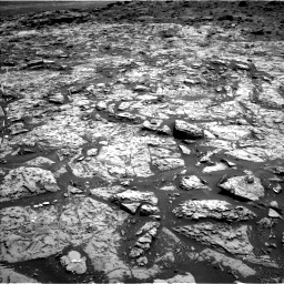 Nasa's Mars rover Curiosity acquired this image using its Left Navigation Camera on Sol 1452, at drive 2050, site number 57